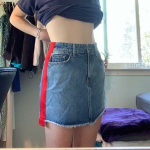 LF carmar colin denim skirt